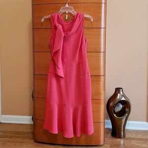 The Limited sleeveless red dress